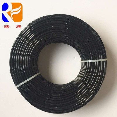 High Tensile Black PU Plastic Coated Wire Rope Steel Wire Rope